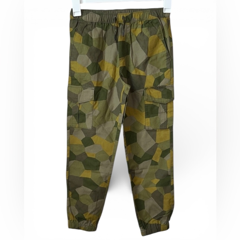 Hanna Andersson Olive Green Camoflauge Jogger Pants Size 10